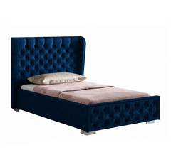 Кровать с подъемным механизмом Франческа 140х200, синий