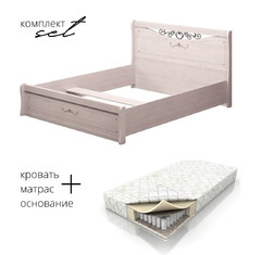 Кровать Афродита 20 140х200 с матрасом BFA в комплекте
