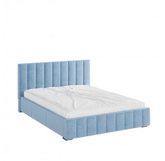 Кровать с подъёмным механизмом Нега 140х200 Светло-голубой