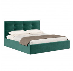 Кровать с подъёмным механизмом 1600 Римини, зеленый 626