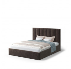 Кровать с подъемным механизмом Лира 120х200, темно-коричневый